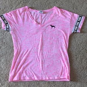 PINK short sleeve shirt